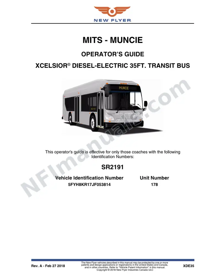 SR2191 Operator's Guide, MITS - Mincie first-page preview