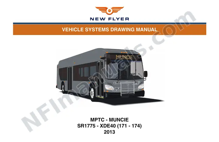 SR1775 Vehicle Systems Drawings, MPTC - Muncie first-page preview