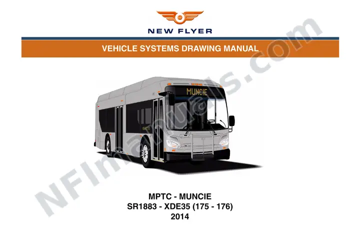 SR1883 Vehicle Systems Drawings, MPTC - Muncie first-page preview