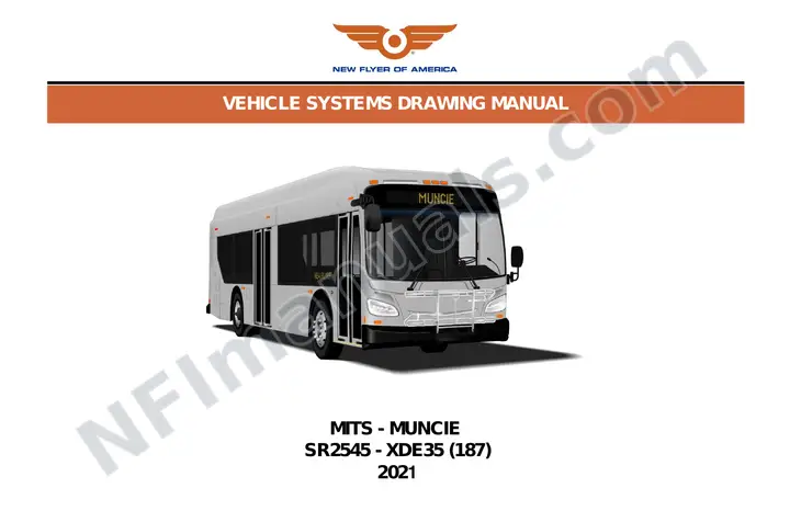 SR2545 Vehicle Systems Drawings, MITS - Muncie first-page preview
