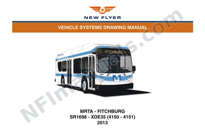 SR1698 Vehicle Systems Drawings, MRTA - Fitchburg first-page preview