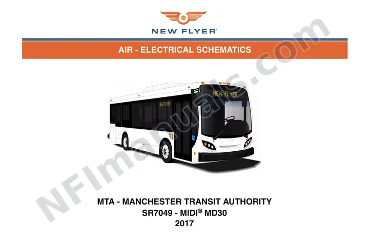 SR7049 MiDi Electrical Schematics, MTA - Manchester Transit Authority first-page preview