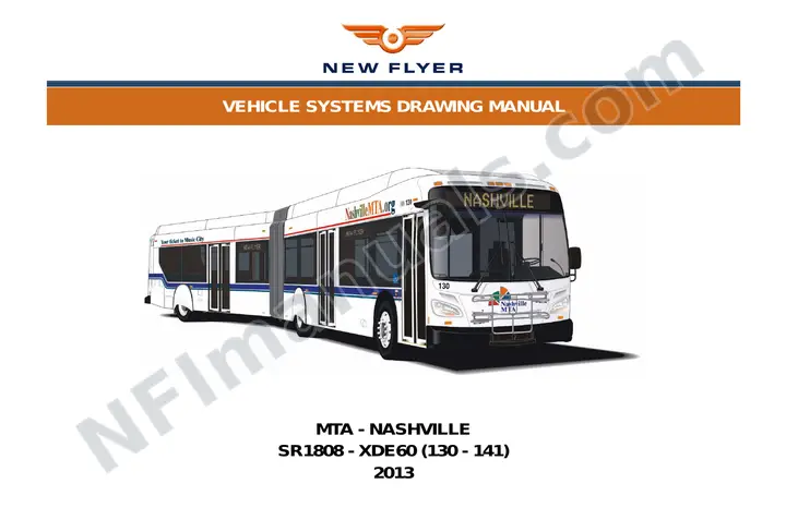 SR1808 Vehicle Systems Drawings, MTA - Nashville first-page preview