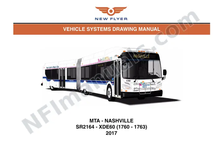 SR2164 Vehicle Systems Drawings, MTA - Nashville first-page preview