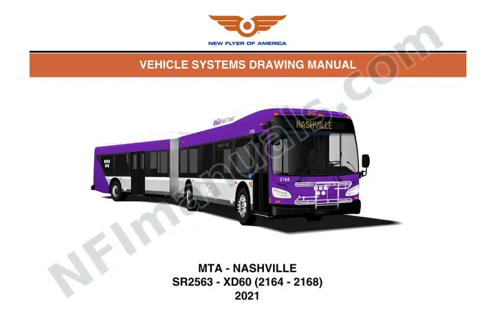 SR2563 Vehicle Systems Drawings, MTA - Nashville first-page preview