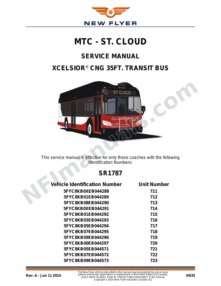 SR1787 Service Manual, MTC - St. Cloud first-page preview