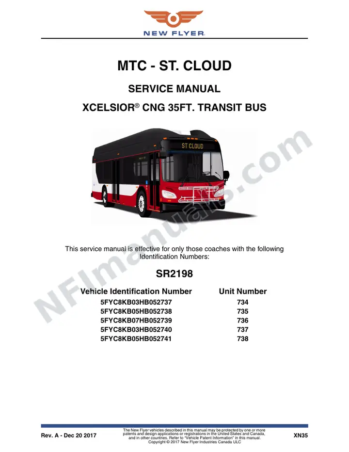 SR2198 Service Manual, MTC - St Cloud first-page preview