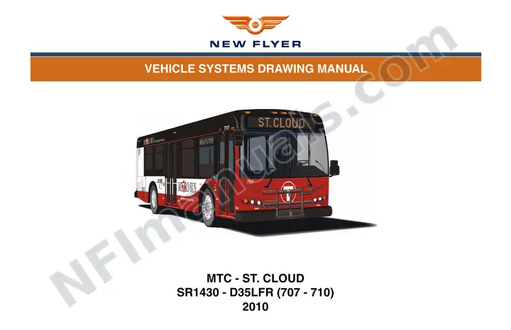 SR1430 Vehicle Systems Drawings, MTC ST. Cloud first-page preview