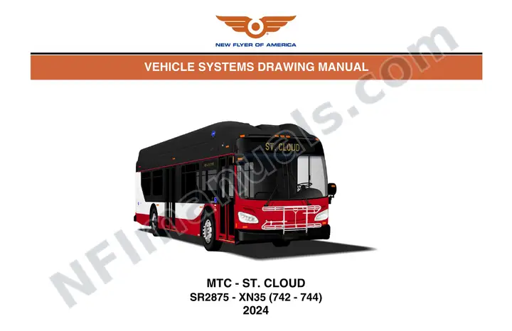 SR2875 Vehicle Systems Drawings, MTC - St. Cloud first-page preview