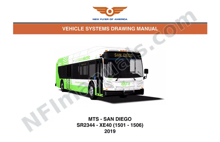 SR2344 Vehicle Systems Drawings, MTS - San Diego first-page preview