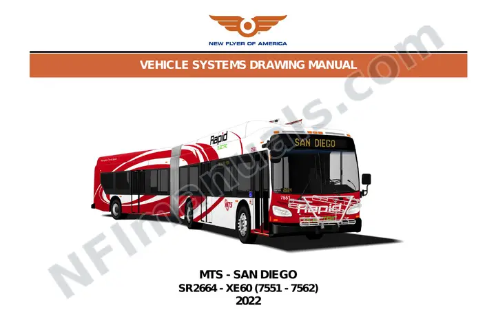 SR2664 Vehicle Systems Drawings, MTS - San Diego first-page preview