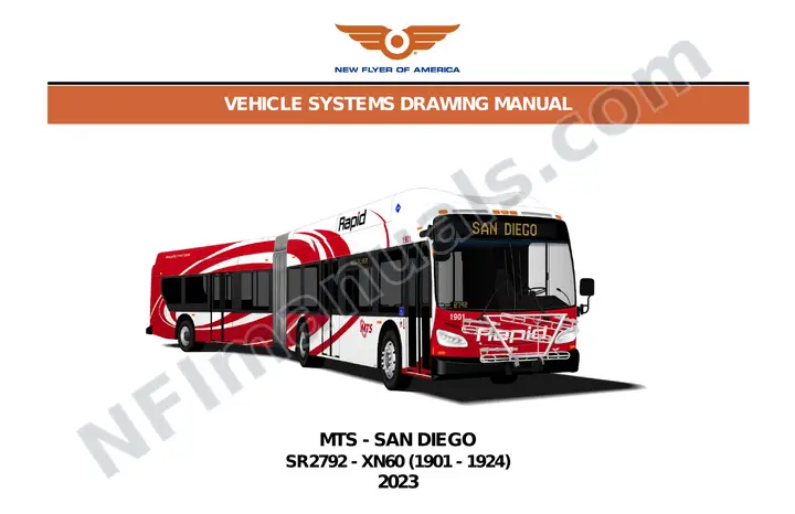 SR2792 Vehicle Systems Drawings, MTS - San Diego first-page preview