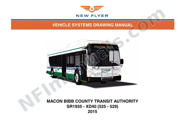 SR1935 Vehicle Systems Drawings, Macon Bibb County Transit Authority first-page preview