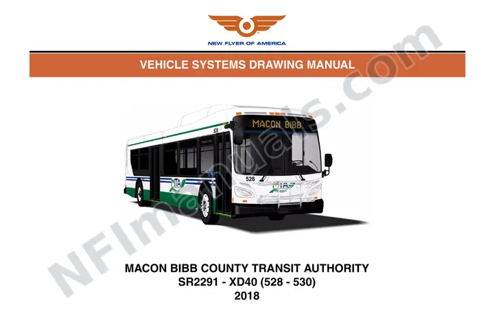 SR2291 Vehicle Systems Drawings, Macon Bibb County Transit Authority first-page preview