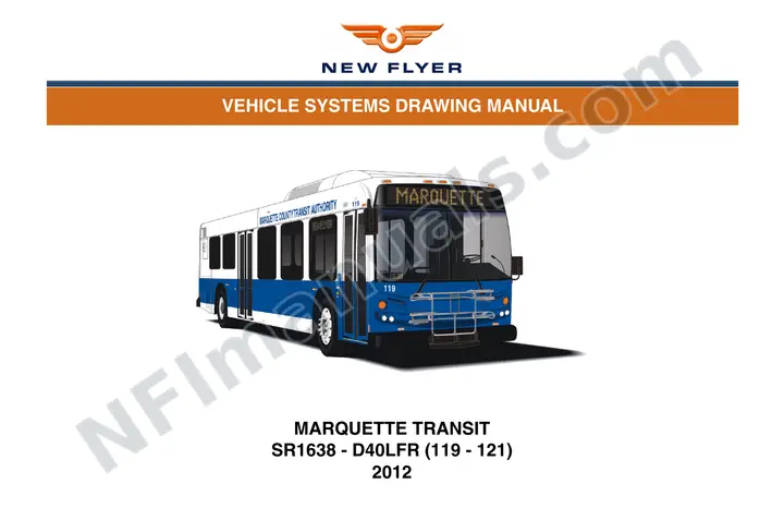 SR1638 Vehicle Systems Drawings, Marquette Transit first-page preview