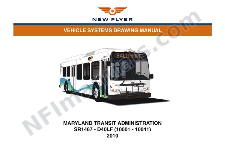 SR1467 Vehicle Systems Drawings, Maryland Transit Administration first-page preview