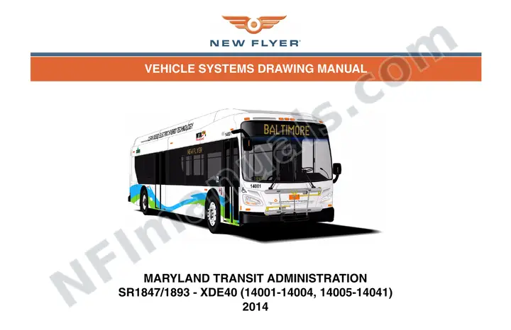 SR1847/1893 Vehicle Systems Drawings, Maryland Transit Administration first-page preview