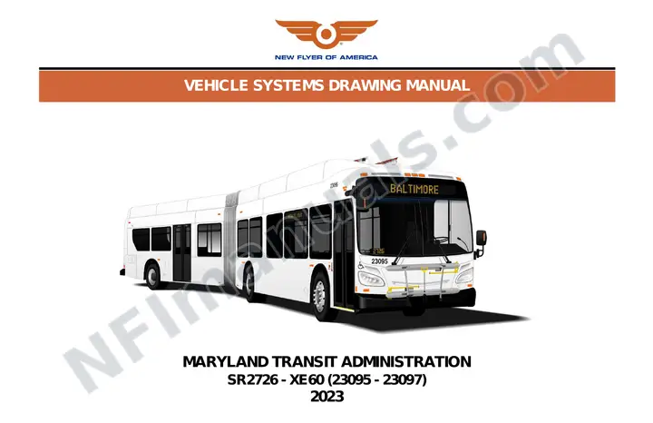 SR2726 Vehicle Systems Drawings, Maryland Transit Administration first-page preview