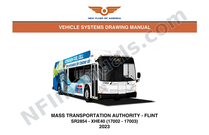 SR2854 Vehicle Systems Drawings, Mass Transportation Authority - Flint first-page preview