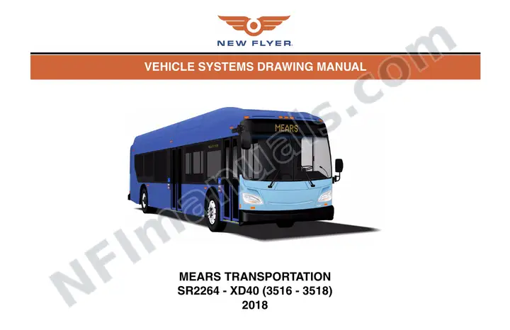 SR2264 Vehicle Systems Drawings, Mears Transportation first-page preview