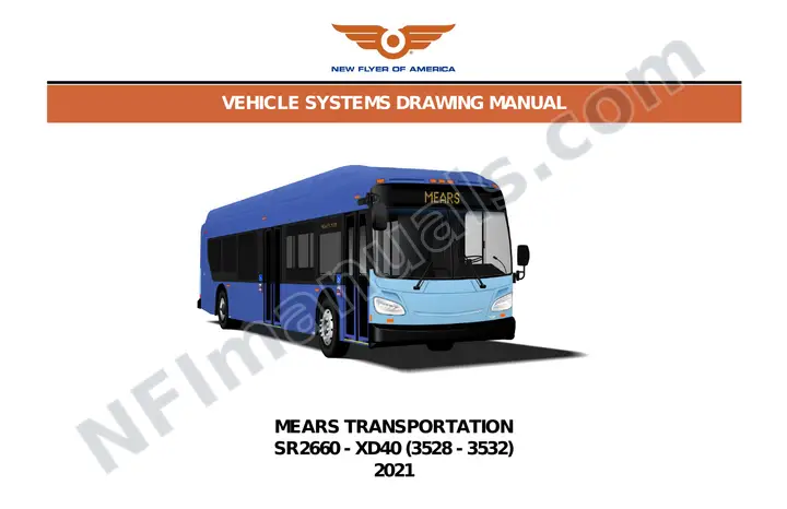 SR2660 Vehicle Systems Drawings, Mears Transportation first-page preview