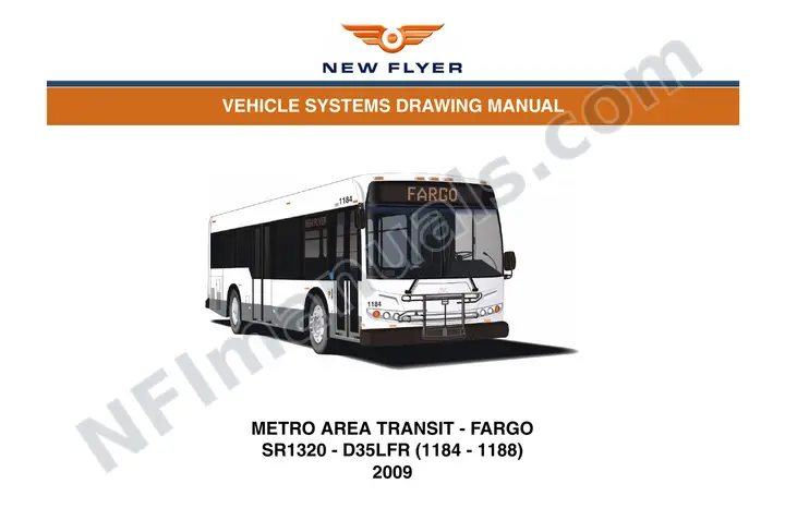 SR1320 Vehicle Systems Drawings, Metro Area Transit - Fargo first-page preview