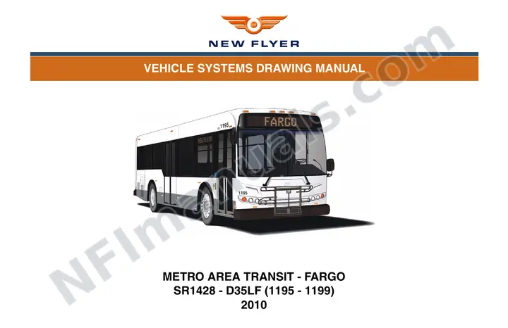 SR1428 Vehicle Systems Drawings, Metro Area Tranist - Fargo first-page preview