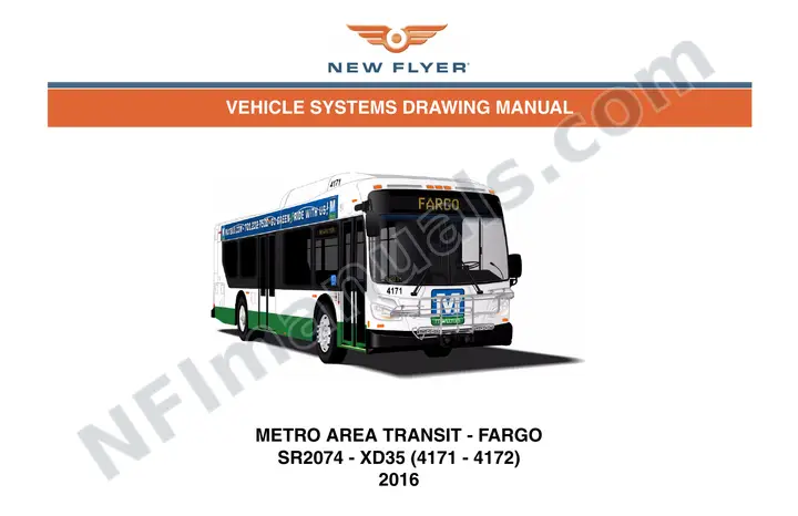 SR2074 Vehicle Systems Drawings, Metro Area Transit - Fargo first-page preview