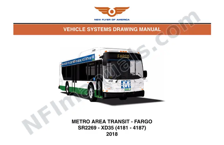 SR2269 Vehicle Systems Drawings, Metro Area Transit - Fargo first-page preview