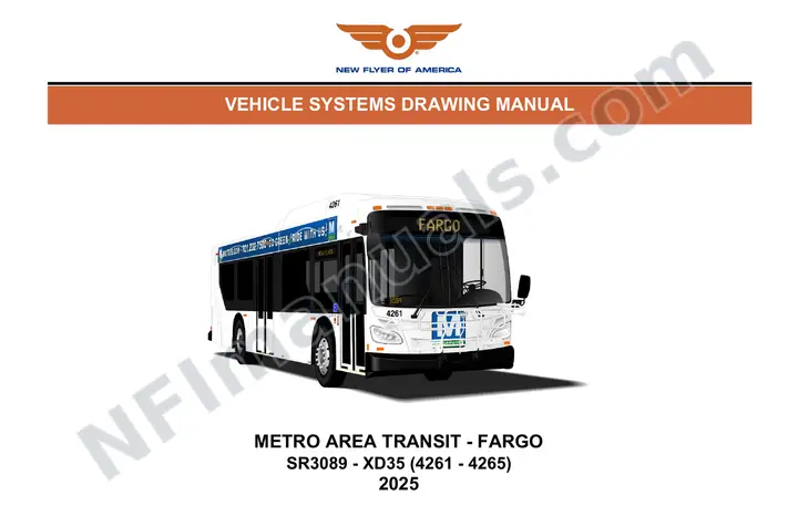 SR3089 Vehicle Systems Drawings, Metro Area Transit - Fargo first-page preview