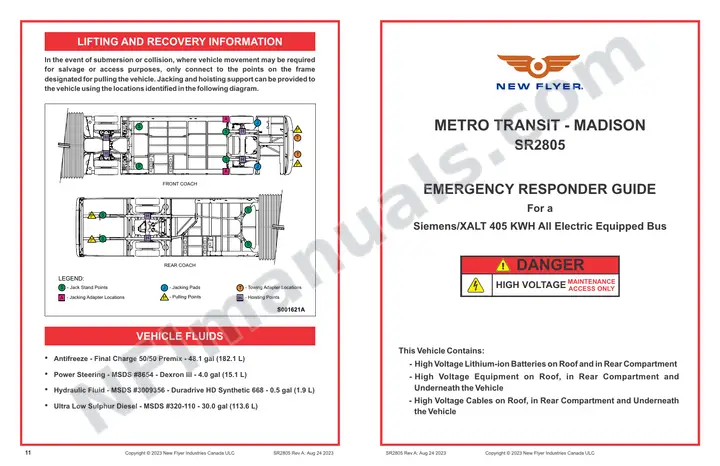 SR2805_XE60_Emergency Responder Guide_Rev A first-page preview