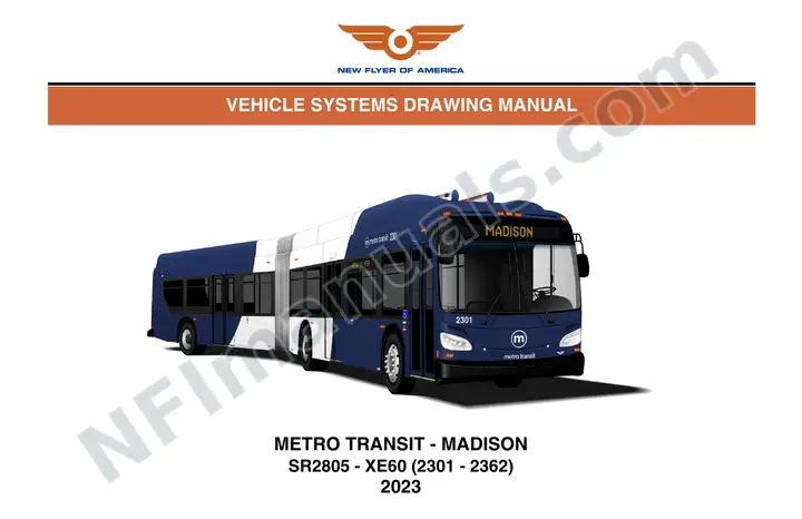 SR2805 Vehicle Systems Drawings, Metro Transit - Madison first-page preview