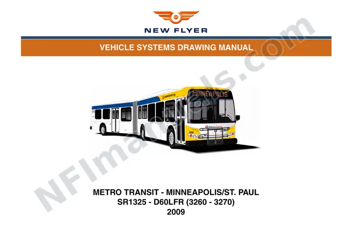SR1325 Vehicle Systems Drawings, Metro Transit - Minneapolis/St. Paul first-page preview