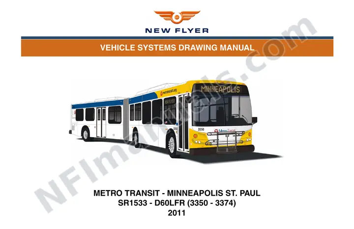SR1533 Vehicle Systems Drawings, Metro Transit - Minneapolis St. Paul first-page preview