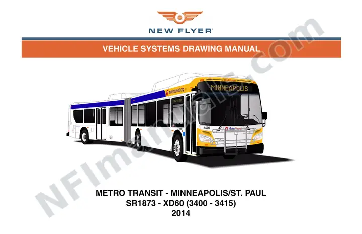 SR1873 Vehicle Systems Drawings, Metro Transit - Minneapolis - St. Paul first-page preview