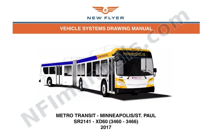 SR2141 Vehicle Systems Drawings, Metro Transit - Minneapolis/St. Paul first-page preview