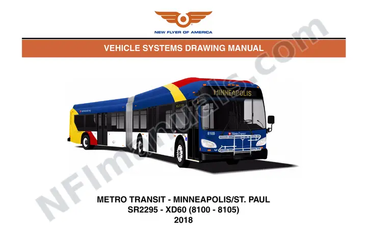 SR2295 Vehicle Systems Drawings, Metro Transit - Minneapolis/St. Paul first-page preview