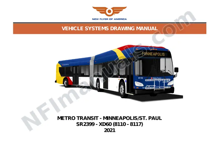 SR2399 Vehicle Systems Drawings, Metro Transit - Minniapolis/St. Paul first-page preview