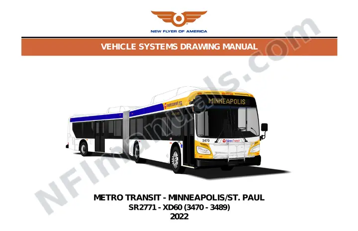 SR2771 Vehicle Systems Drawings, Metro Transit - Minneapolis/St. Paul first-page preview