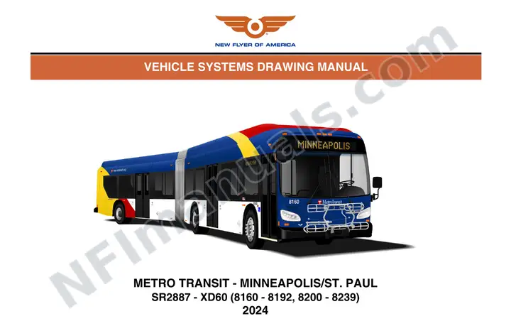 SR2887 Vehicle Systems Drawings, Metro Transit - Minneapolis/St. Paul first-page preview