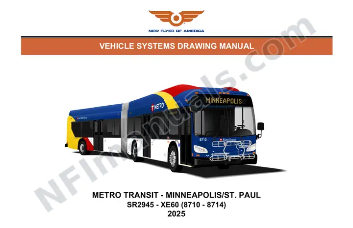 SR2945 Vehicle Systems Drawings, Metro Transit - Minneapolis/St. Paul first-page preview