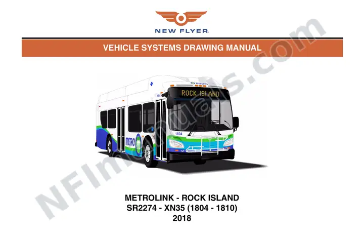SR2274 Vehicle Systems Drawings, Metrolink - Rock Island first-page preview