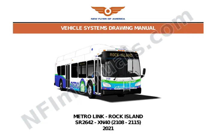 SR2642 Vehicle Systems Drawings, Metro Link - Rock Island first-page preview