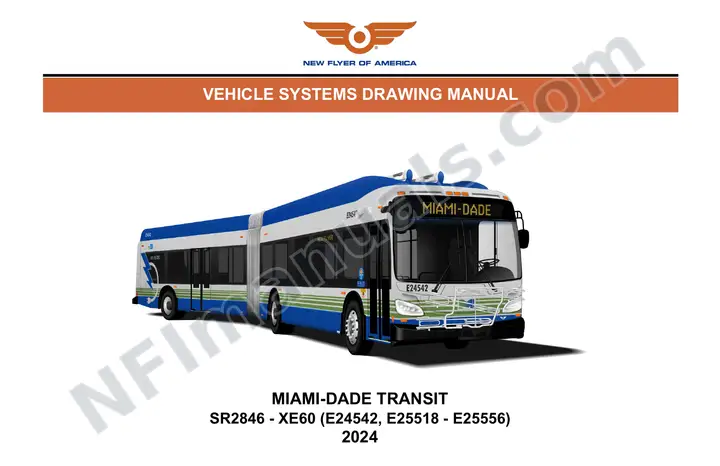 SR2846 Vehicle Systems Drawings, Miami-Dade Transit first-page preview