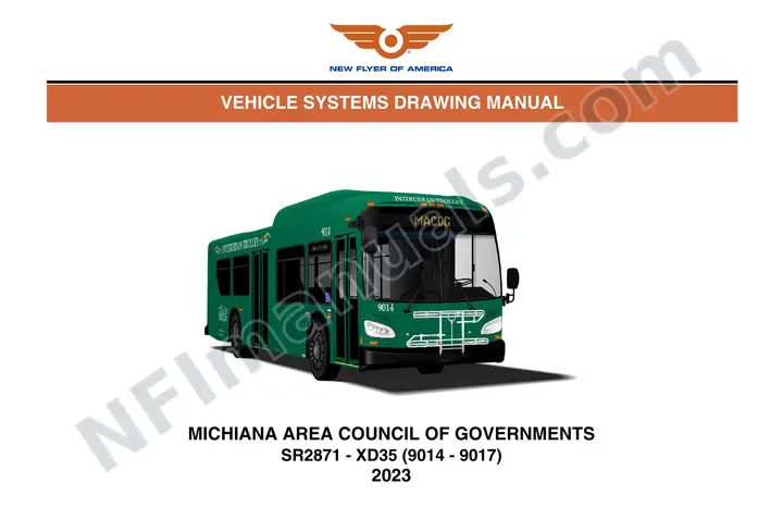 SR2871 Vehicle Systems Drawings, Michiana Area Council of Governments first-page preview