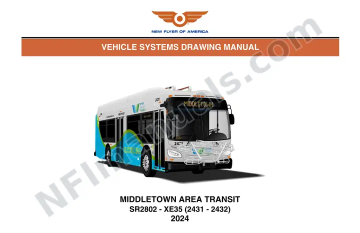 SR2802 Vehicle Systems Drawings, Middletown Area Transit first-page preview