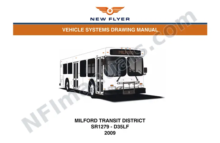 SR1279 Vehicle Systems Drawings, Milford Transit District first-page preview
