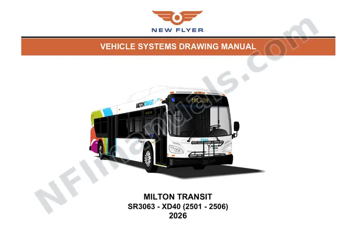 SR3063 Vehicle Systems Drawings, Milton Transit first-page preview