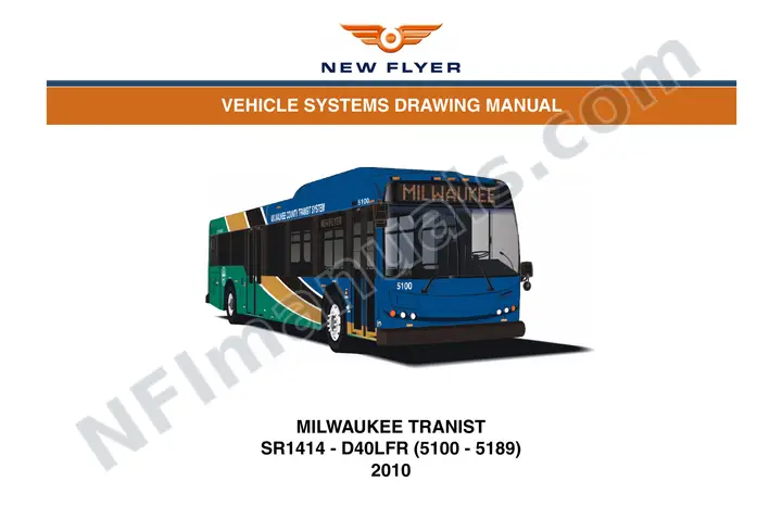 SR1414 Vehicle Systems Drawings, Milwaukee County Transit System first-page preview
