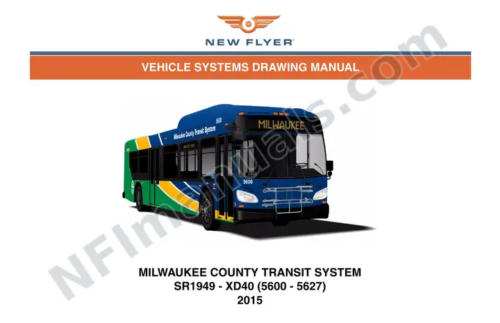 SR1949 Vehicle Systems Drawings, Milwaukee Count Transit Sysem first-page preview